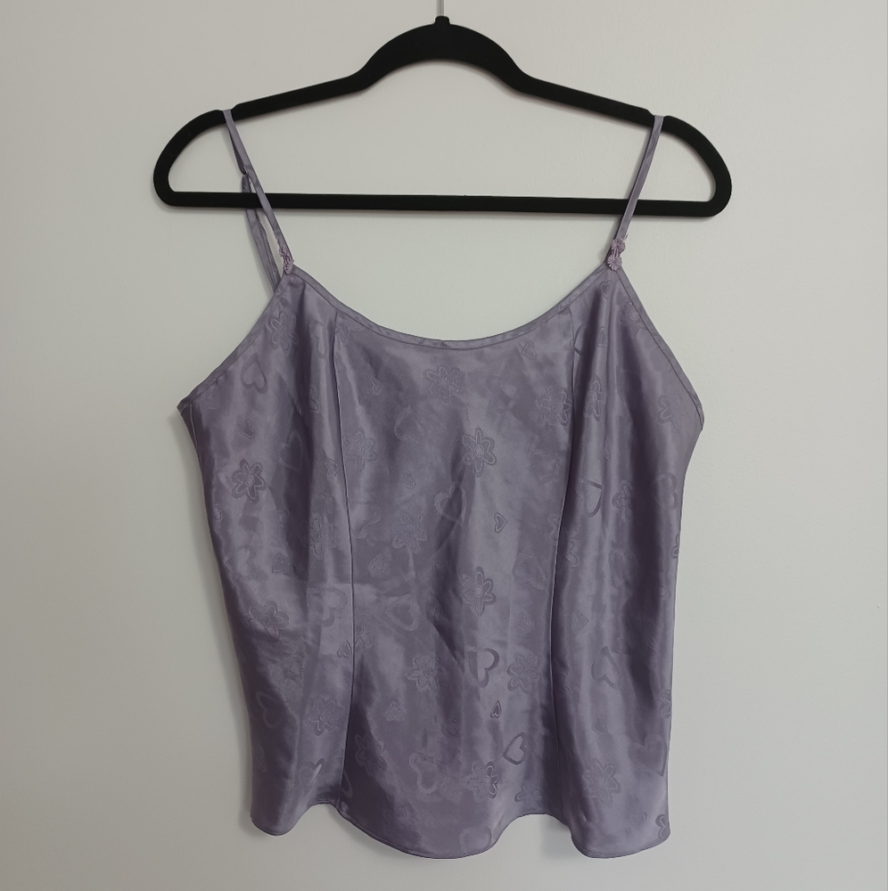 La Senza Lilac Hearts Lingerie Top